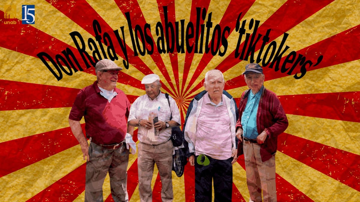 Los 'titktokers' del asilo San Rafael.