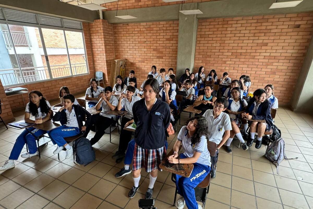 ‘Voces gemelas’ es el nombre de la estrategia oficial con la que se quiere acercar a los estudiantes de Bucaramanga al bilingüismo. (Foto suministrada / VANGUARDIA)
