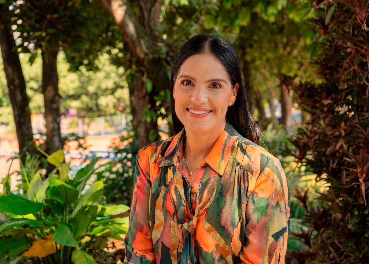 La licenciada Alejandra Garcés Rangel, rectora del Instituto Caldas, de Bucaramanga. (Foto suministrada / VANGUARDIA)
