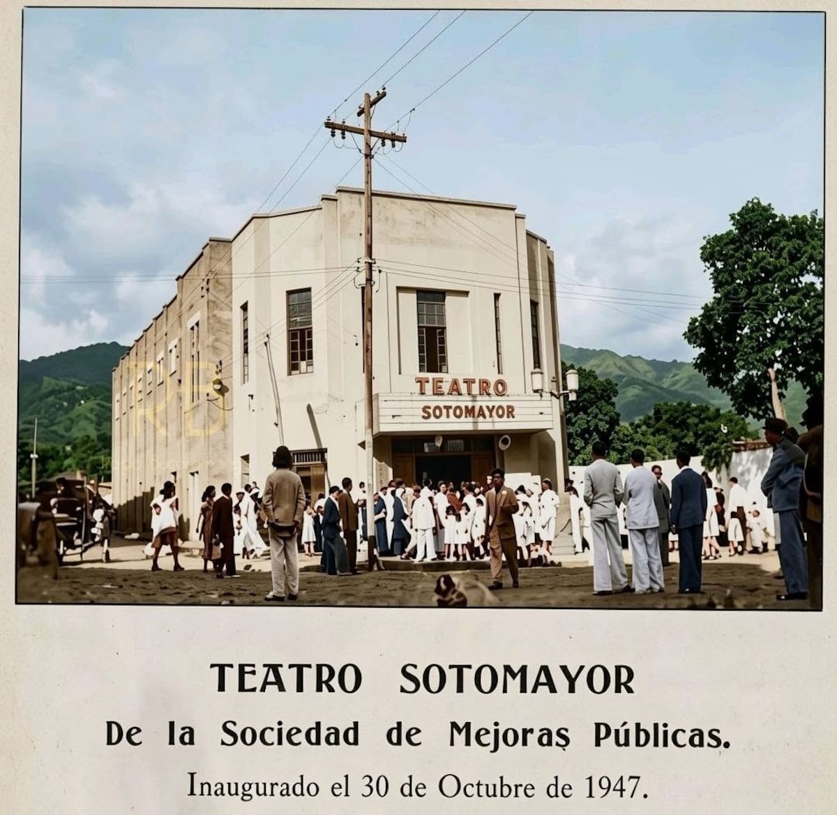 El eco del teatro Sotomayor. (Foto suministrada / VANGUARDIA)