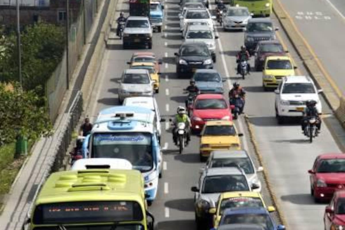 La congestión hace ebullición en Bucaramanga.
