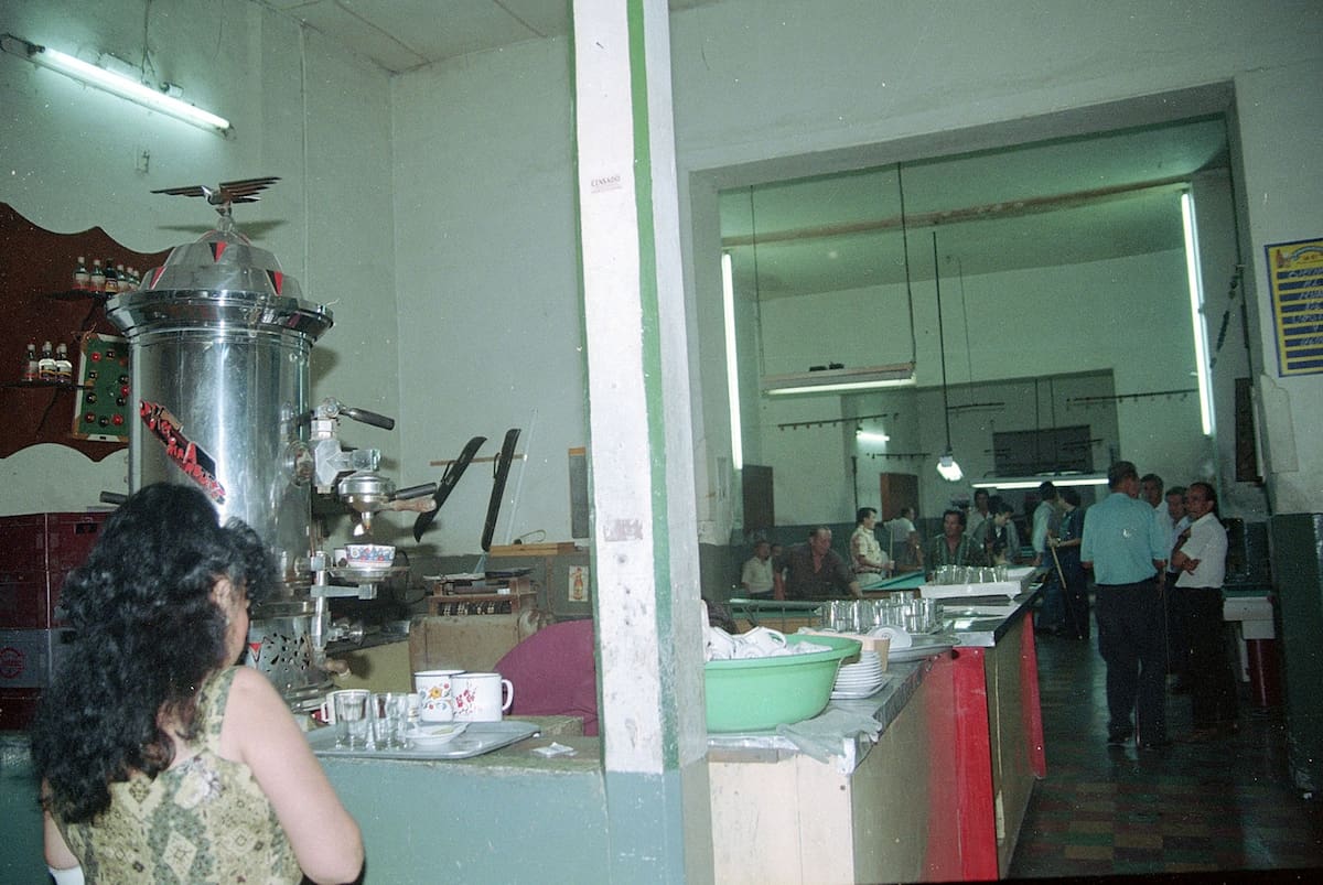 Foto antigua del Café Centenario. (Archivo/VANGUARDIA)
