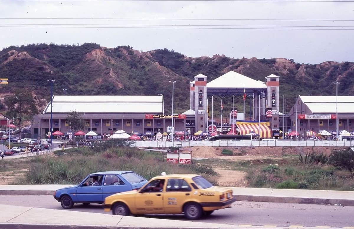 La Feria Ganadera de Cenfer, a finales de los años 90. (Archivo / VANGUARDIA)