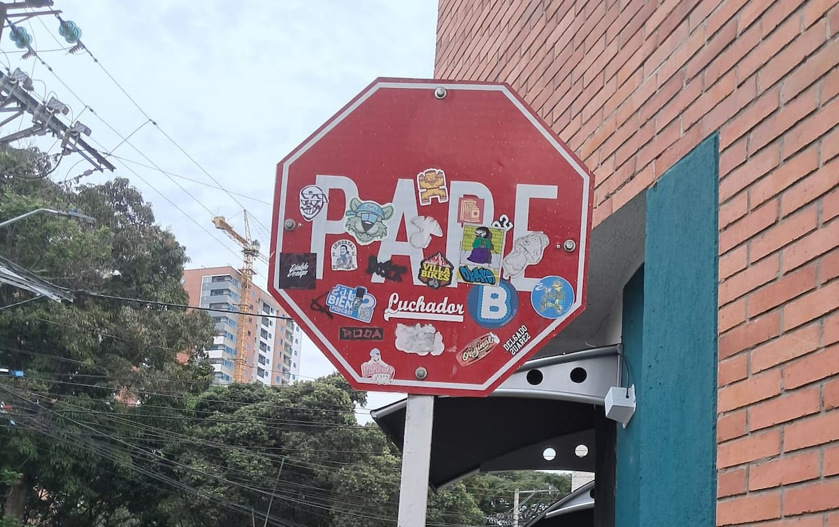 El irrespeto de las señales de Tránsito es evidente. (Foto: Euclides Kilô Ardila / VANGUARDIA)