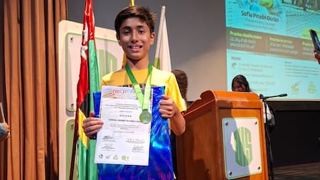 El niño que convierte los problemas matemáticos en medallas de oro