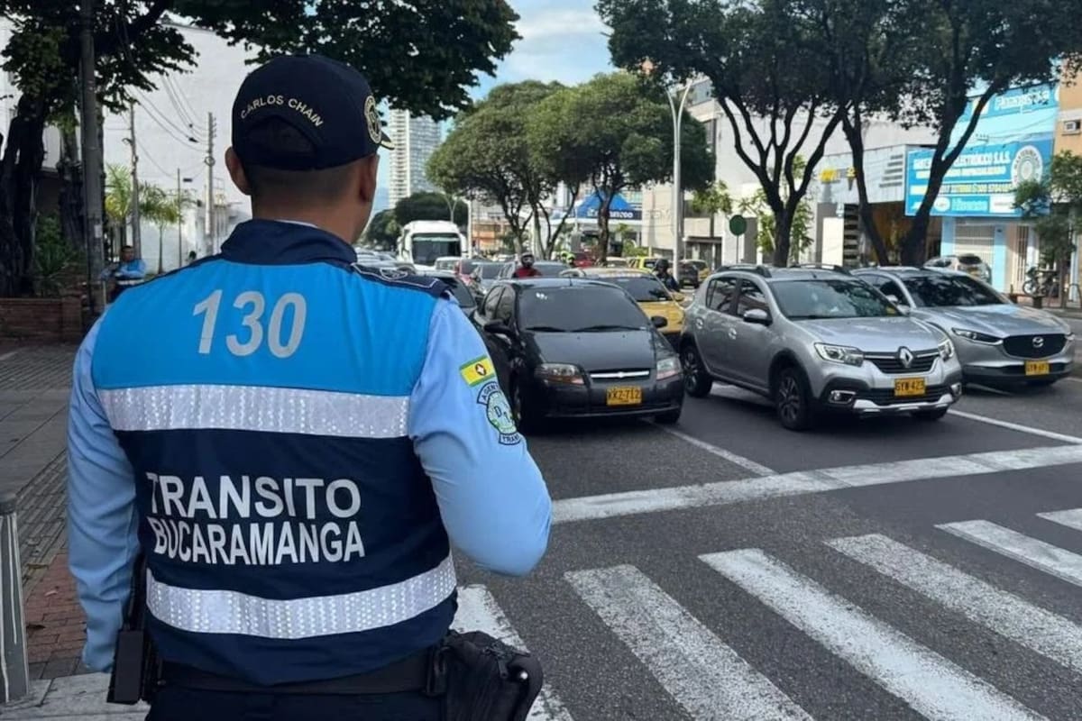 Pico y placa en el área metropolitana de Bucaramanga.