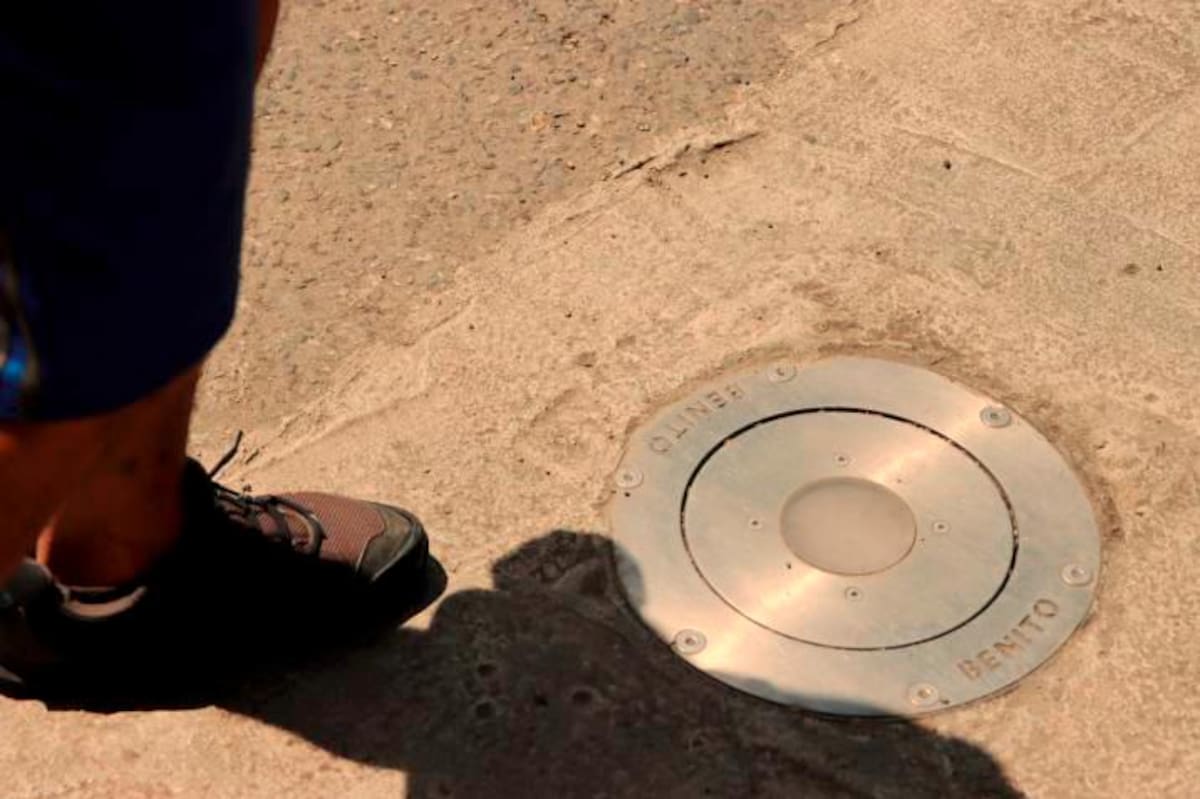 Bolardo electrónico de la calle 36.