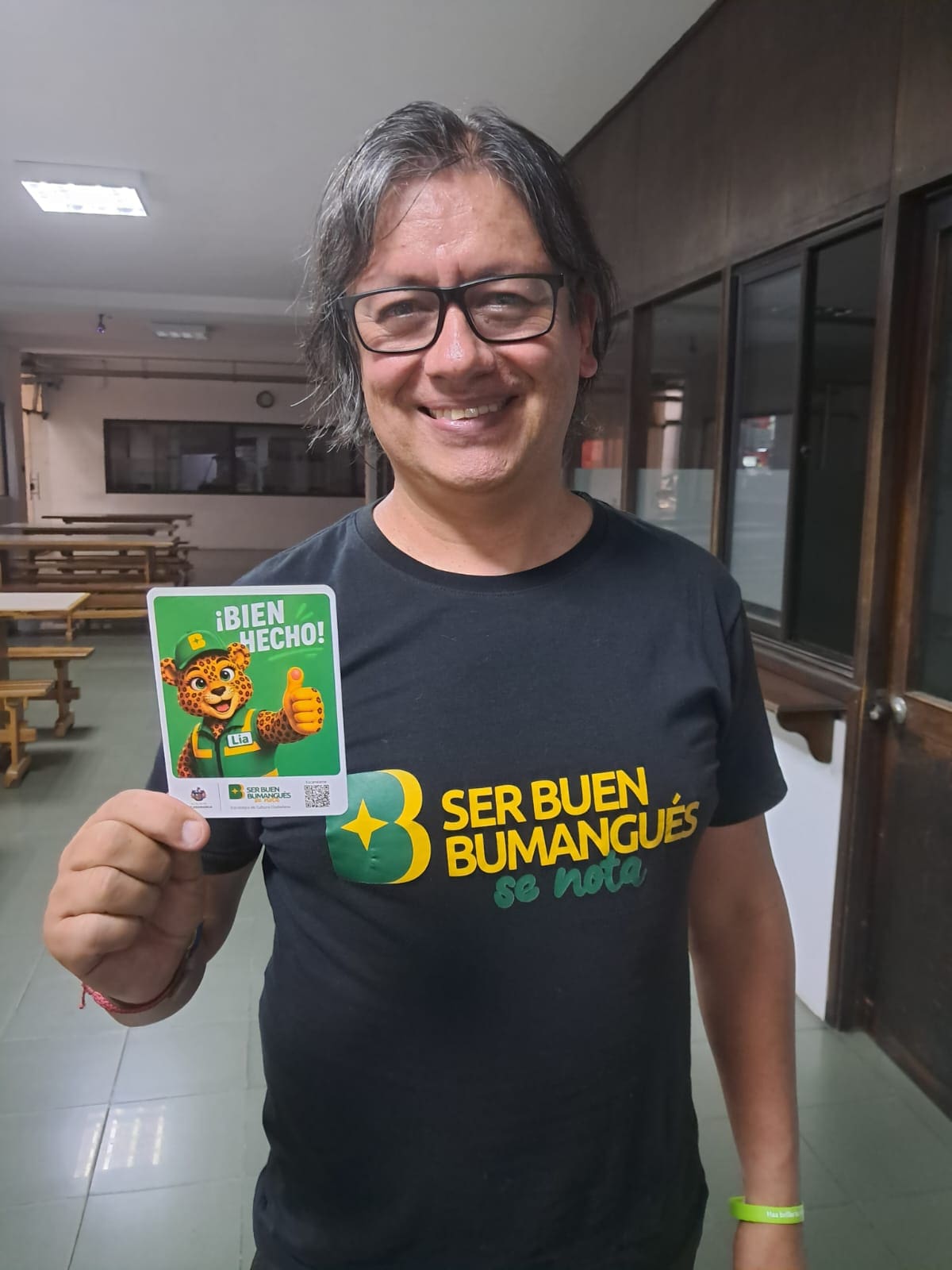 Alfonso Becerra, coordinador de la campaña Ser buen bumangués se nota.