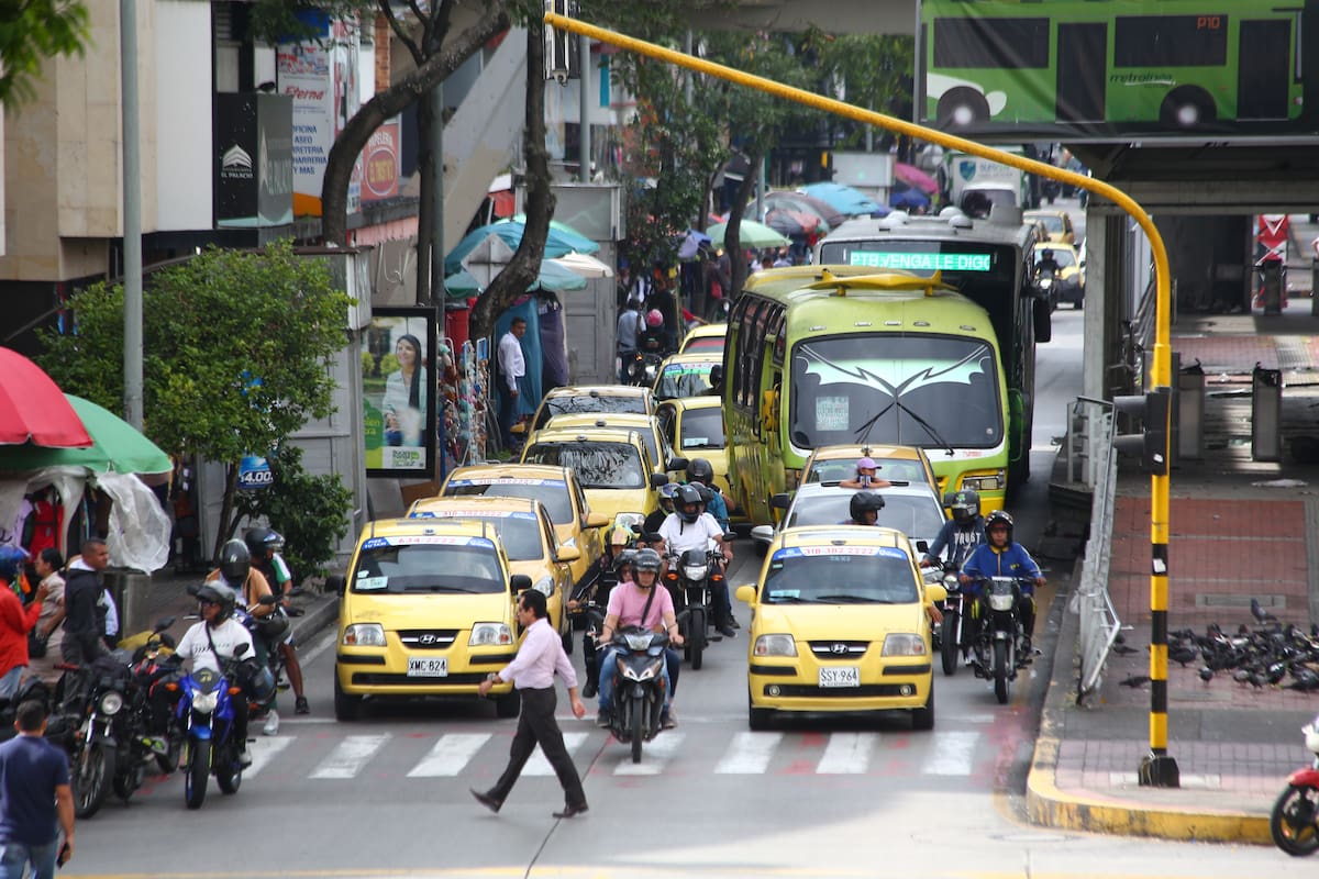 Movilidad en Bucaramanga y el área. (Foto: Jaime Moreno / VANGUARDIA)