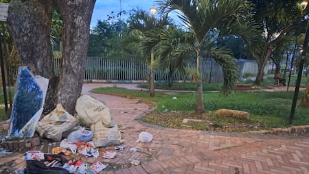 Parque de las Tres B sigue en el abandono