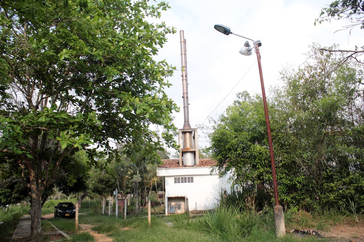 El horno crematorio del barrio Campohermoso, el primero de la historia de Colombia, funcionó hasta el año 2012. (Archivo/ VANGUARDIA)