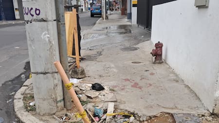 Nos escriben los lectores: “Los andenes del centro están deteriorados”