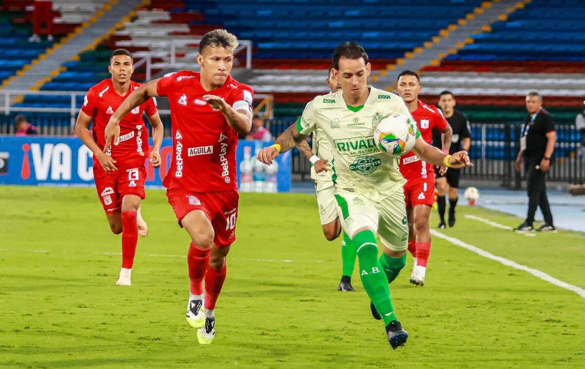 Atlético Bucaramanga enfrentará al América por un lugar en la fase de grupos de la Copa Sudamericana. Foto: Colprensa.