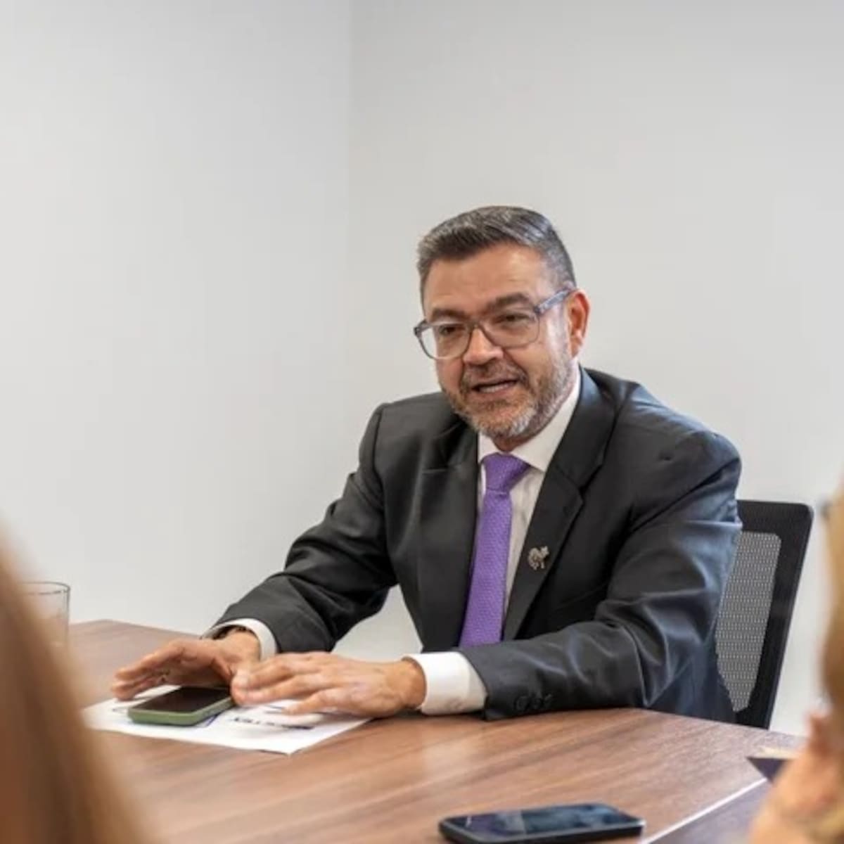 Richard Caicedo, presidente del Icetex.