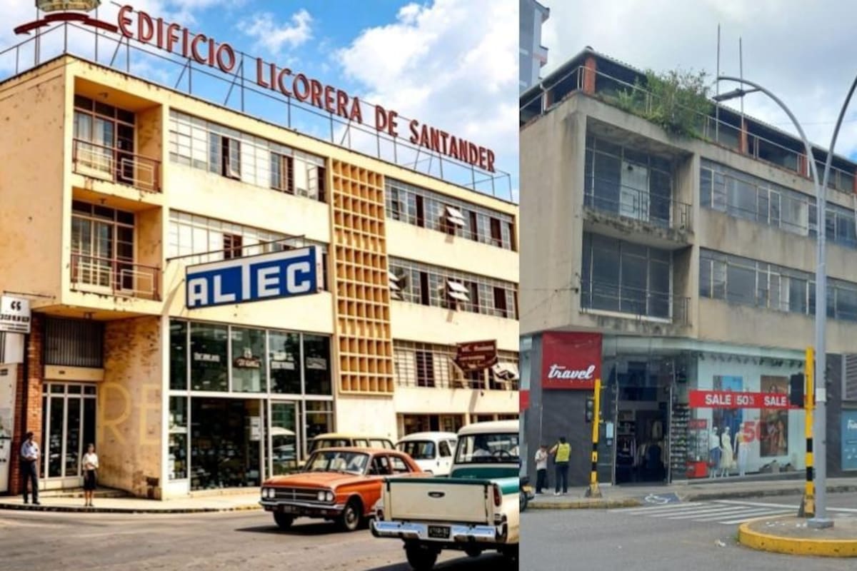 Este edificio, situado en la calle 36 con carrera 18 de Bucaramanga, se resiste al olvido y ‘embriaga’ la memoria de toda una ciudad. (Archivo / Euclides Kilô Ardila / VANGUARDIA)