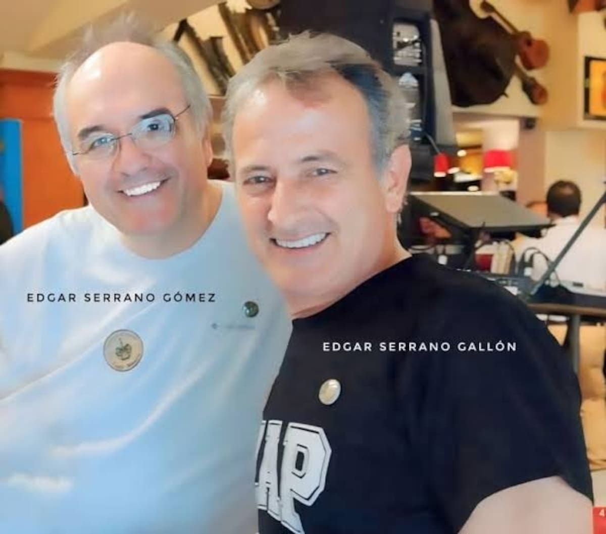 Édgar Serrano Gómez y Edgar Serrano Gallón.