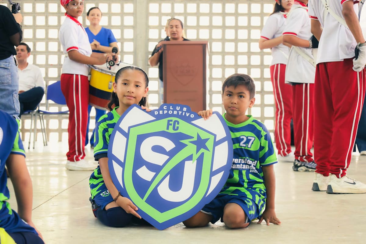 El Club Santander Universitario FC, una nueva oportunidad para la niñez.