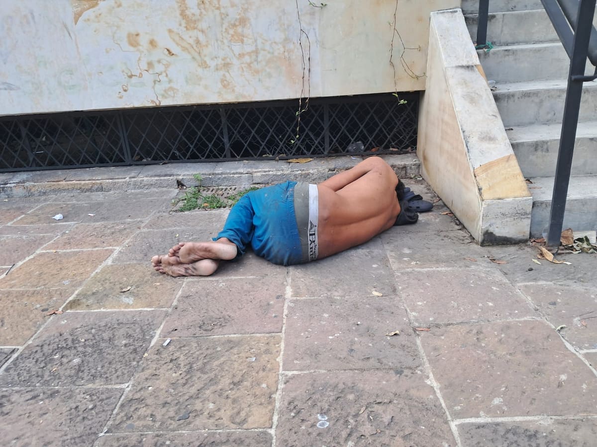 Registro gráfico captado por Mario Alberto Tirado en la Plaza Cívica Luis Carlos Galán. (Foto suministrada / VANGUARDIA)