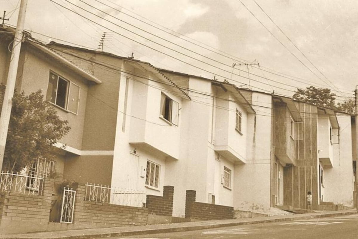 Así se veía el barrio 13 de Junio, de Bucaramanga, en el año 1987. (Archivo/ VANGUARDIA)