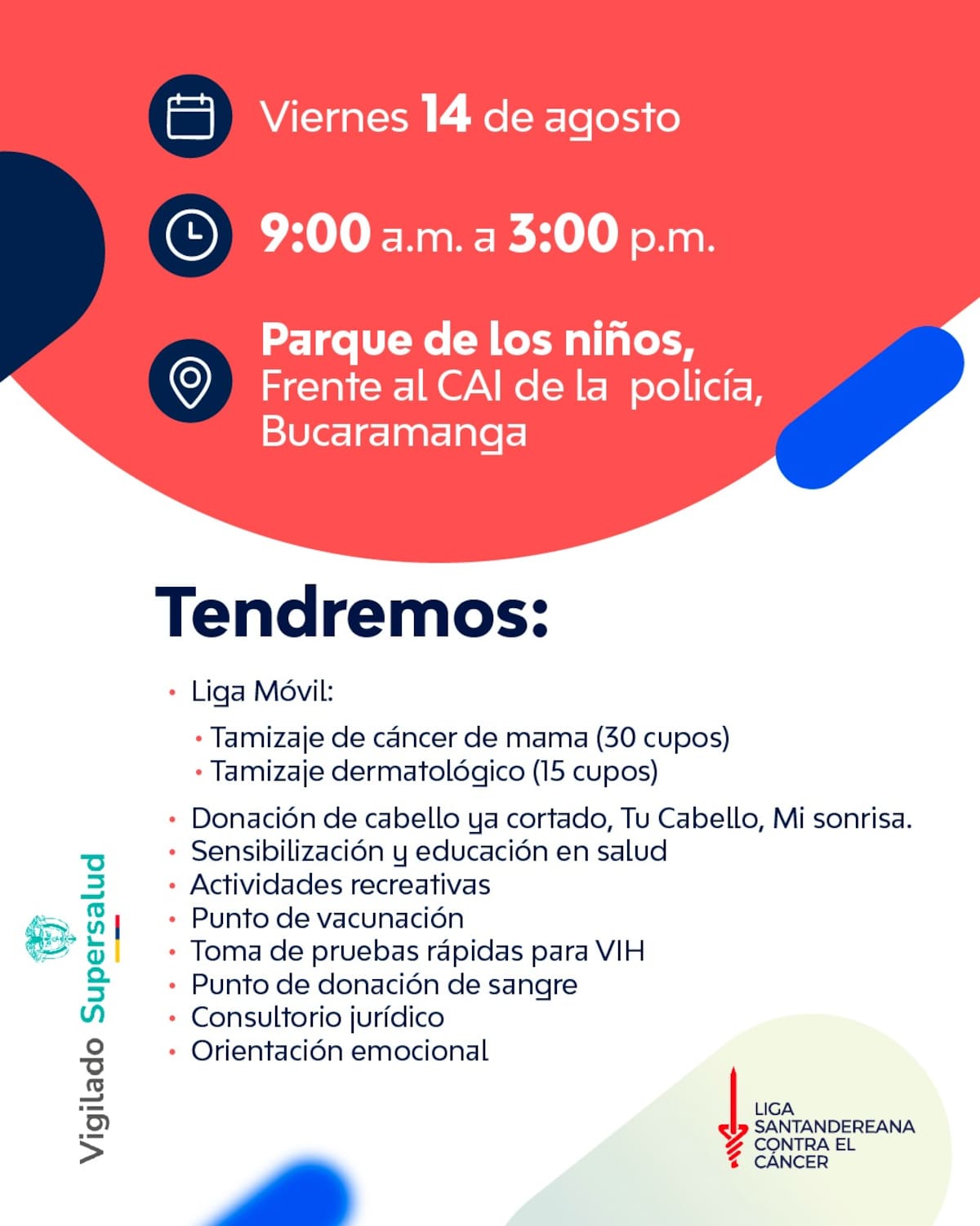 Los servicios médicos que se ofrecen.