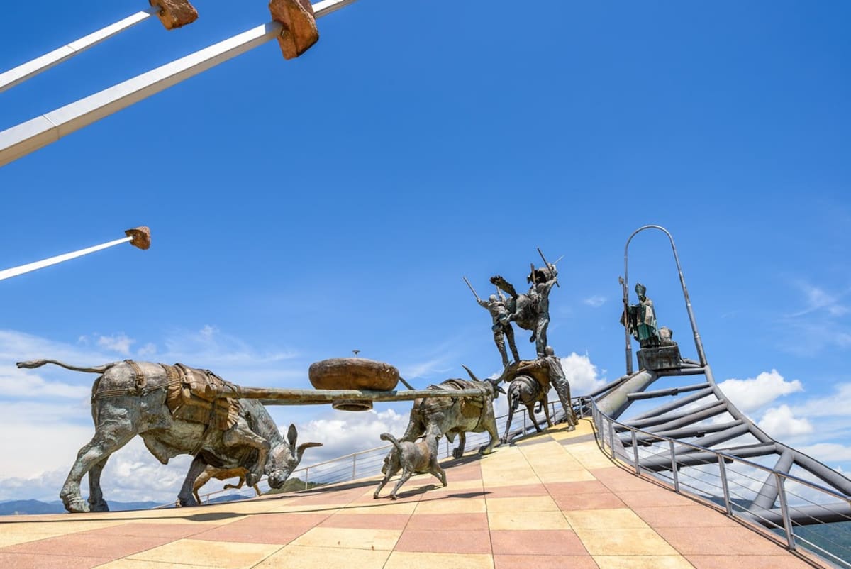 Monumento a la Santandereanidad. (Foto suministrada / VANGUARDIA)
