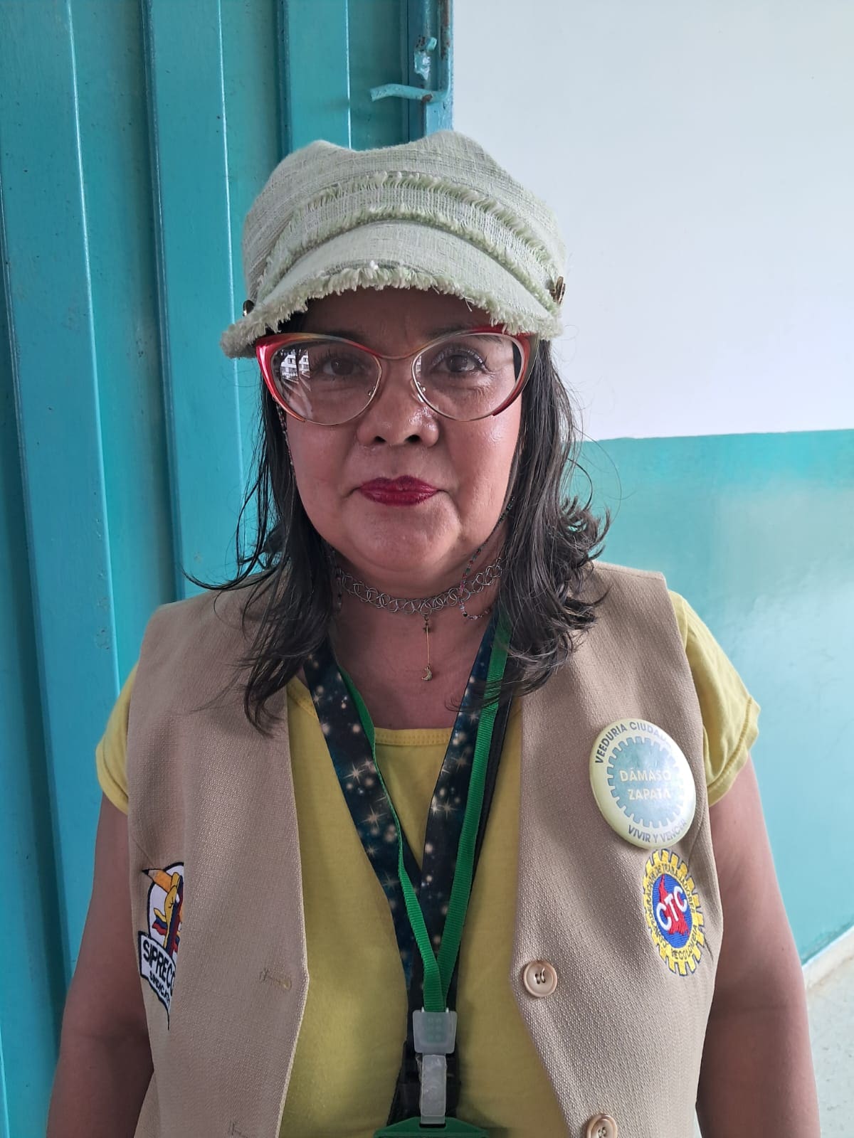 Johana Luna Rincón, veedora de la comunidad educativa.