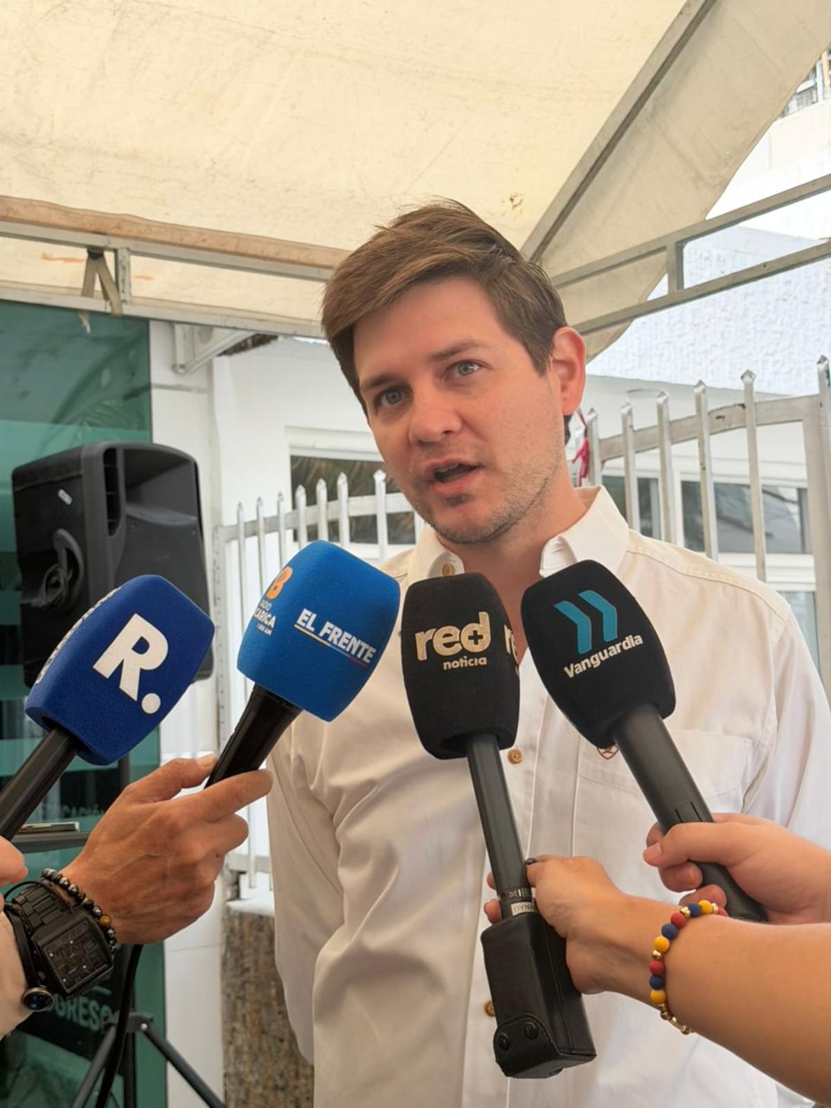 Alfonso Pinto Frattali, secretario del Interior de Bucaramanga.