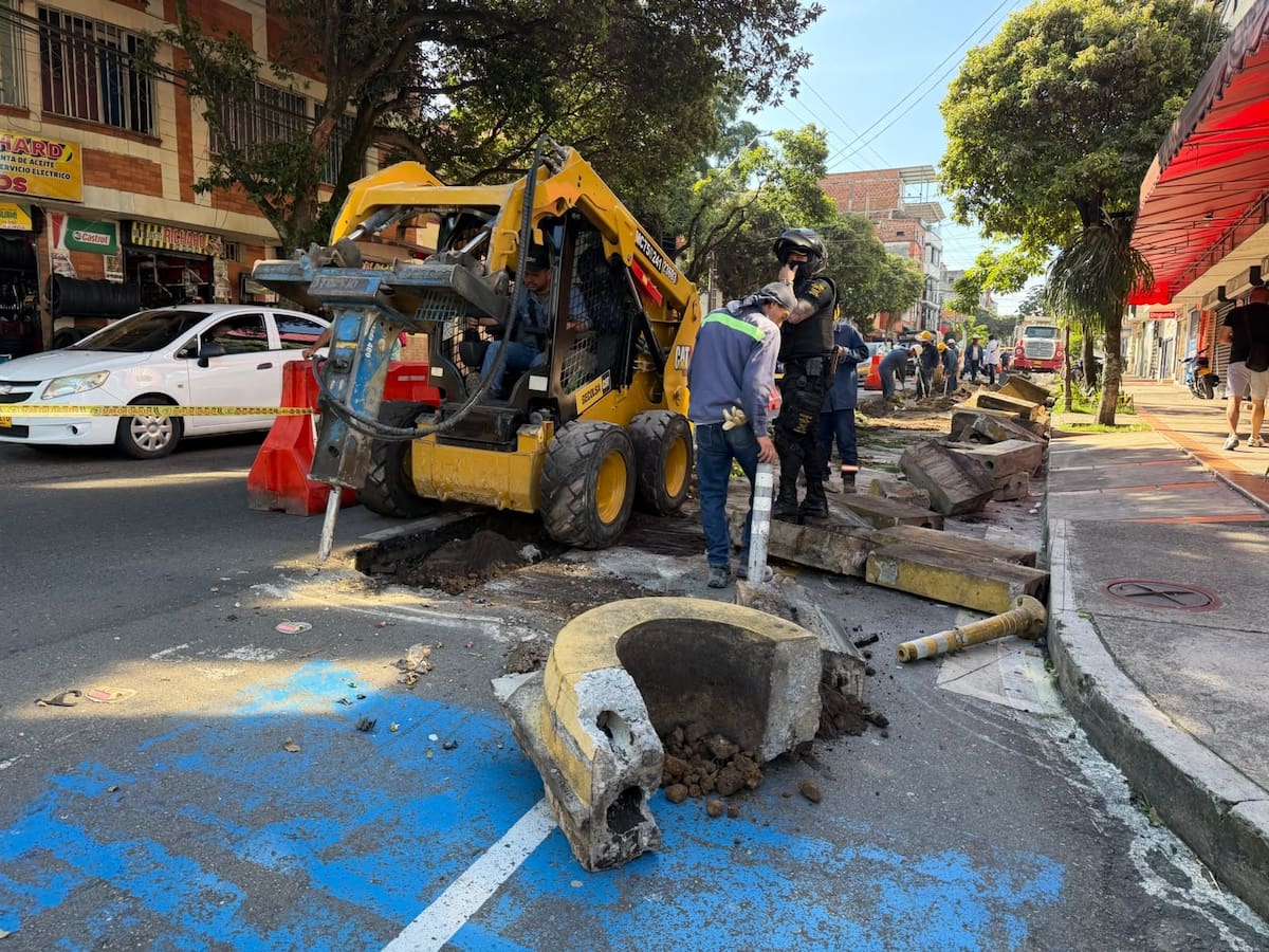 Demolición de las ciclorrutas.