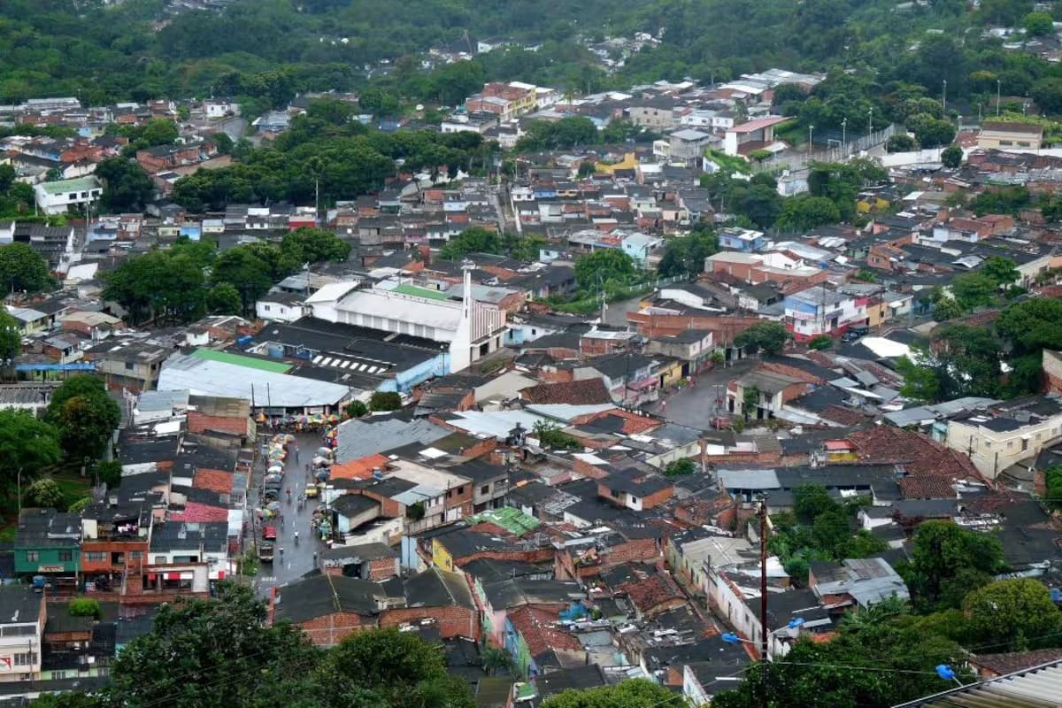 Panorámica de Ciudad Norte de Bucaramanga.