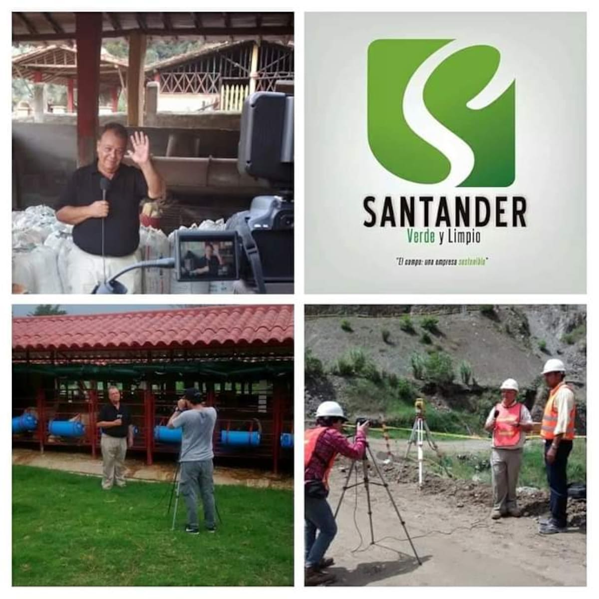 Nelson Niño Tavera (q.e.p.d.) en sus trabajos sobre el campo.