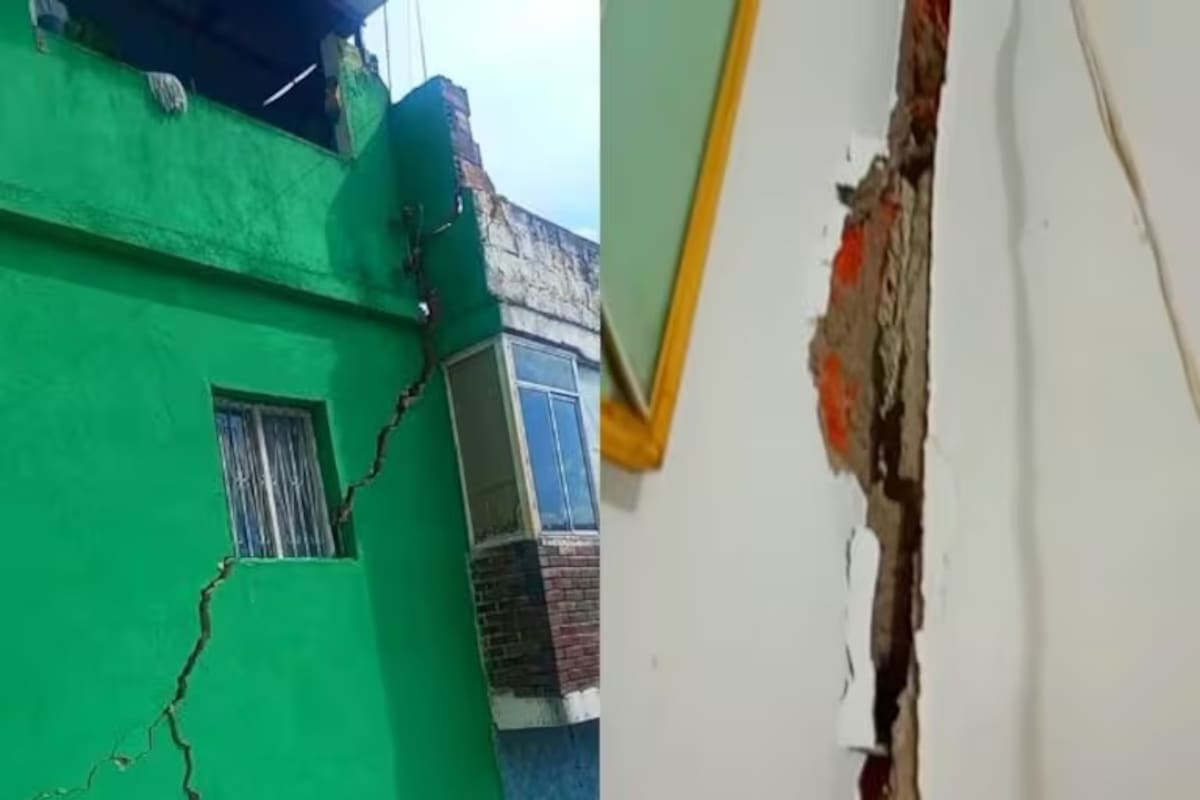 Serias fisuras amenazan la estabilidad de las viviendas del barrio Kennedy. (Foto: Suministrada / VANGUARDIA)
