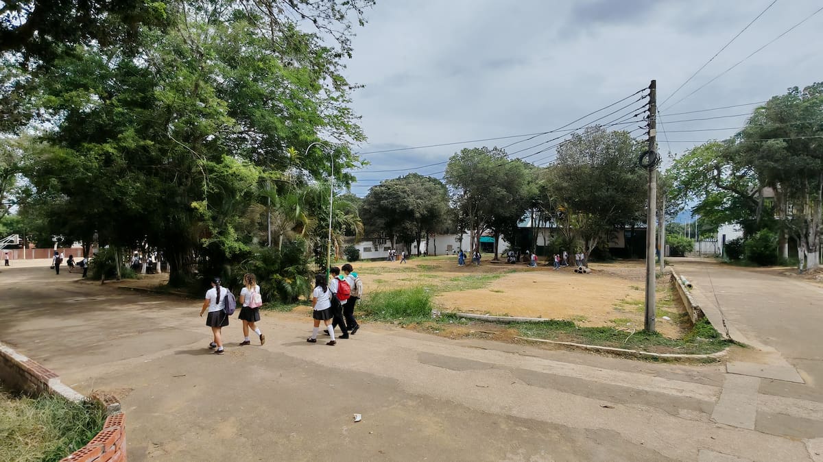 El Tecnológico, cuyo nombre real es Institución Educativa Dámaso Zapata. (Foto: Marco Valencia / VANGUARDIA)