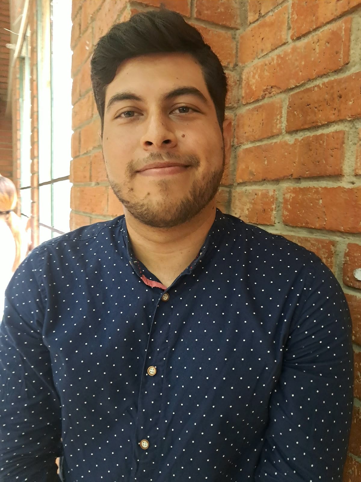 Édgar Rueda, exalumno de la institución y hoy médico.
