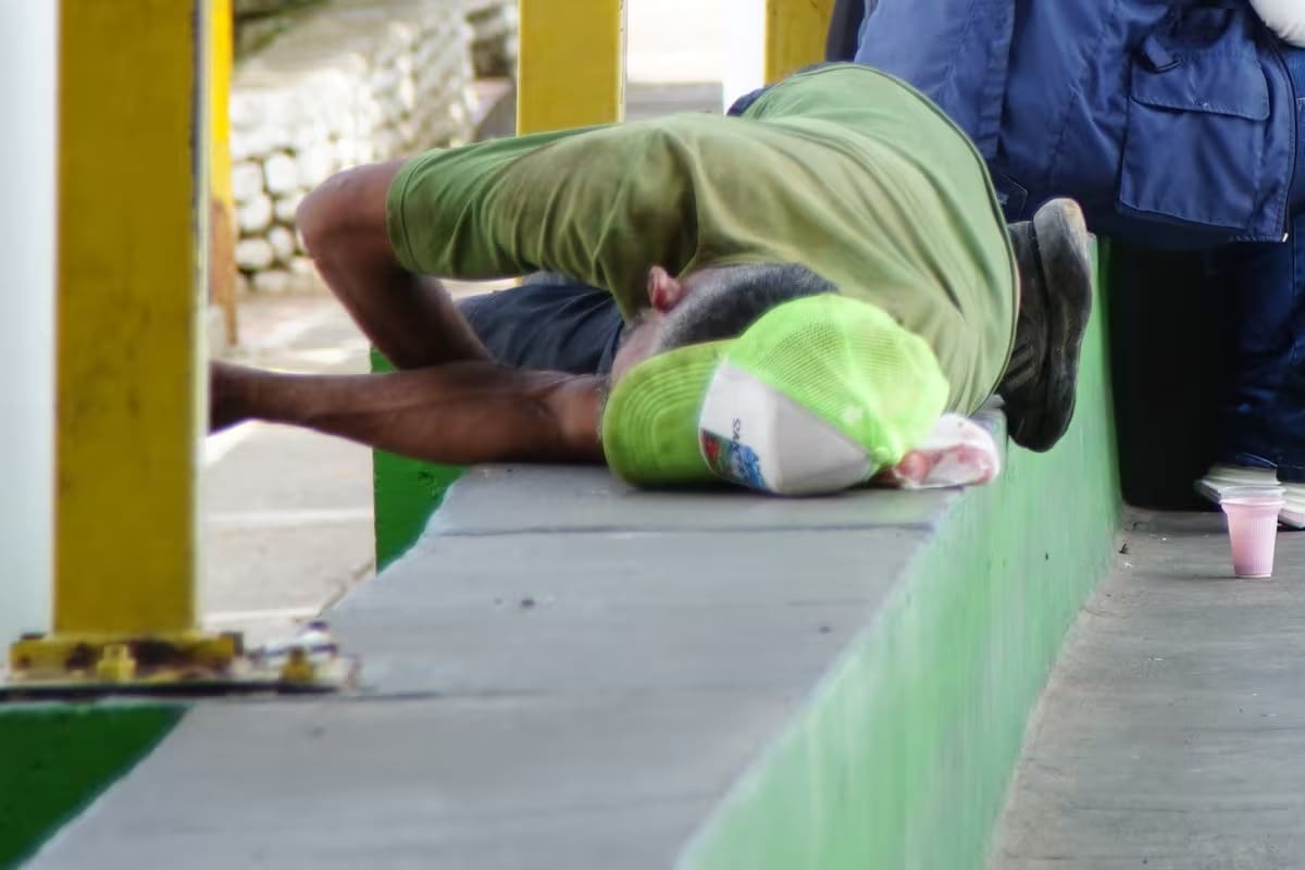 Habitantes en situación de calle.