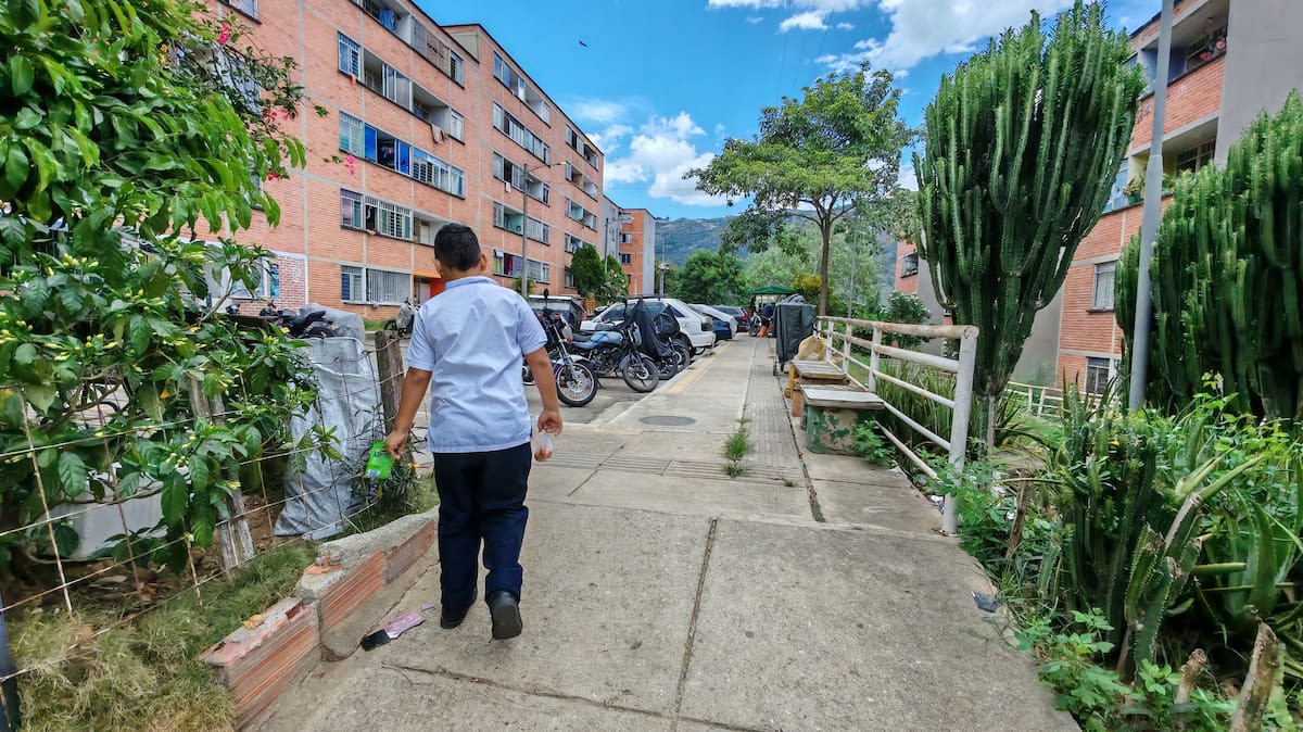 Barrio Altos de Betania, al norte de Bucaramanga. (Foto: Marco Valencia / VANGUARDIA)