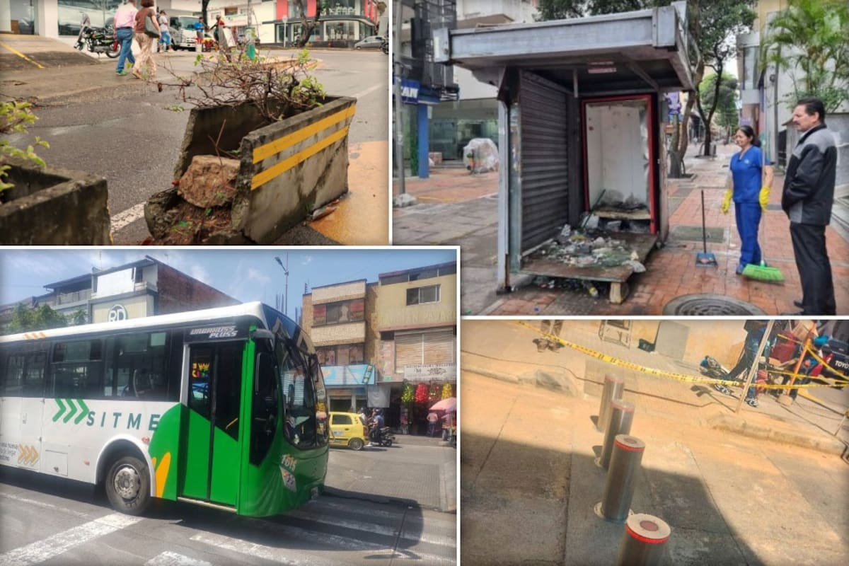Proyectos de Bucaramanga en los que la inversión millonaria, al final, no se tradujo en beneficios para los ciudadanos. (Foto: Euclides Kilô Ardila / VANGUARDIA)