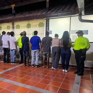 Capturan a 11 presuntos integrantes de ‘Los de San Rafa’ por venta de droga en Bucaramanga