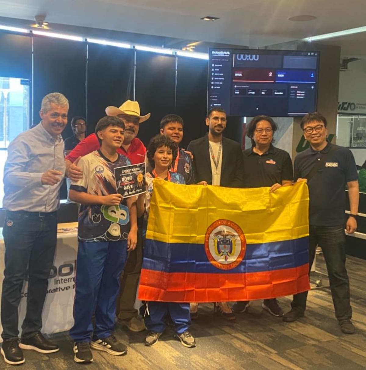 Los estudiantes del Colegio Americano de Bucaramanga representaron muy bien a Colombia. ¡Felicitaciones!