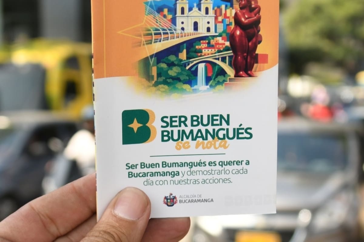 Bucaramanga: Alcaldía lanza la campaña ‘Buen Bumangués’ en pro del orden y la cultura ciudadana