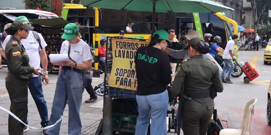 Bucaramanga: arranca recuperación de vías y andenes en cuatro sectores críticos por ventas informales
