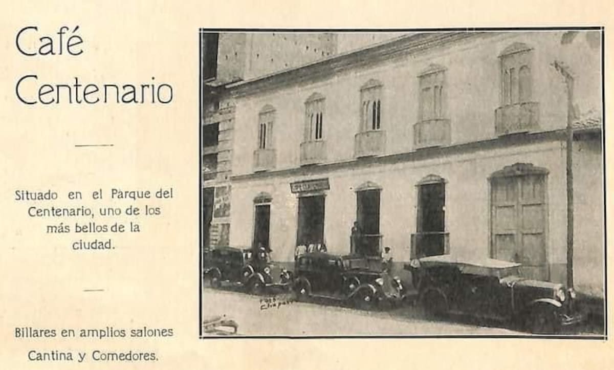Así se promocionaba el Café (Archivo/VANGUARDIA)