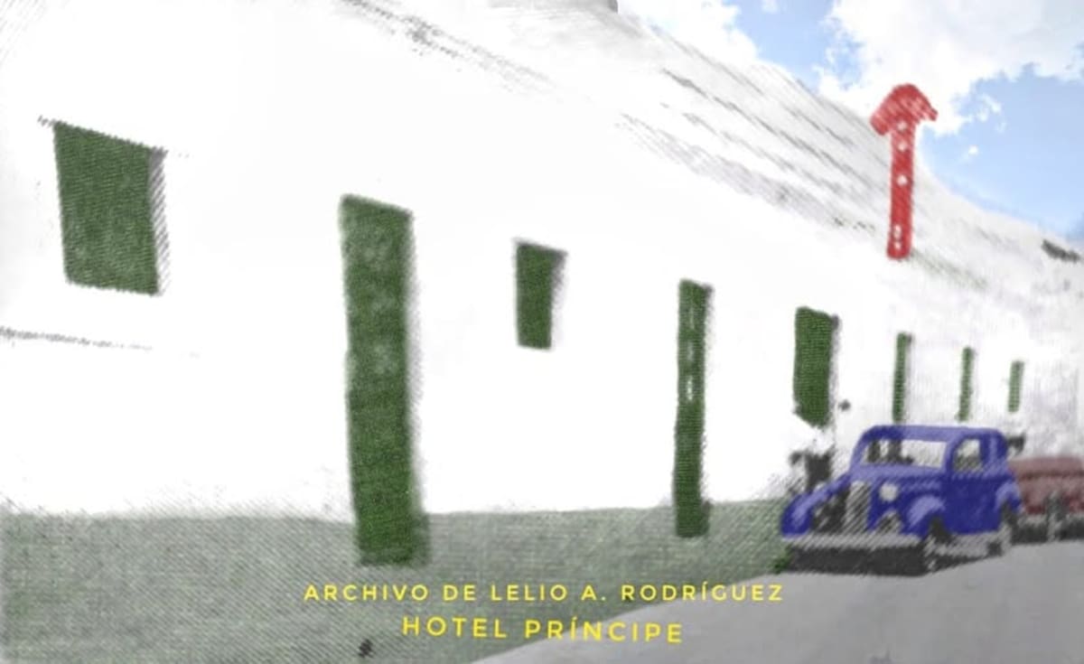 Primera morada del Hotel Príncipe. (Archivo Lelio A. Rodríguez / VANGUARDIA)