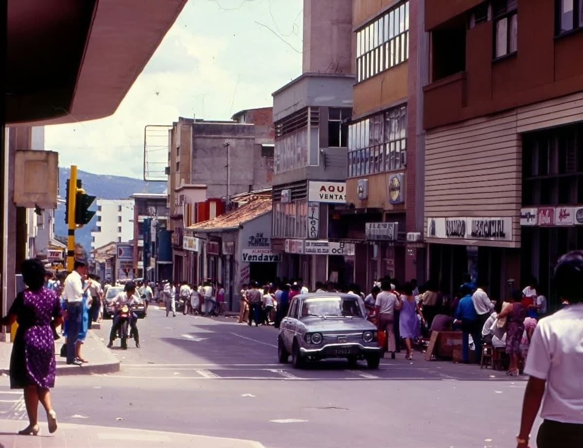 La otrora calle 35 con carrera 15. (Archivo/VANGUARDIA)
