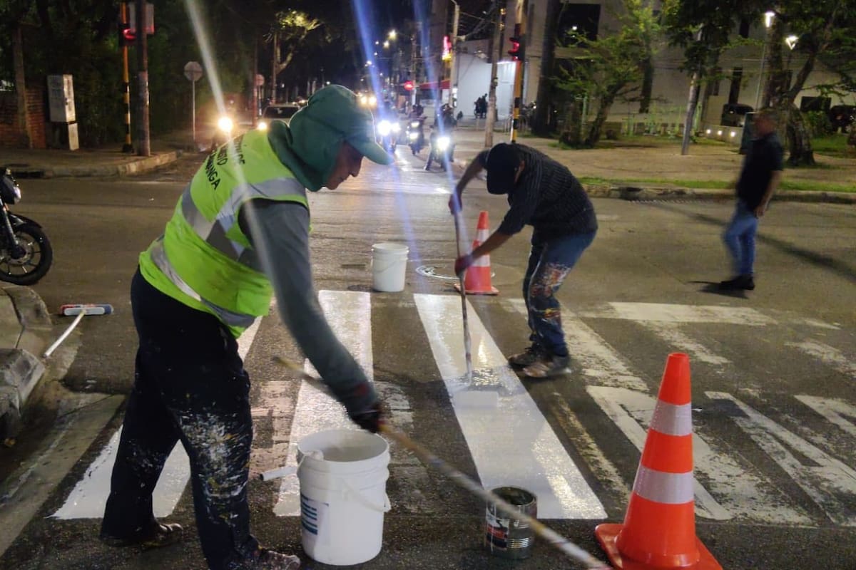 Bucaramanga: el barrio Mutis impulsa acciones en pro de la seguridad vial