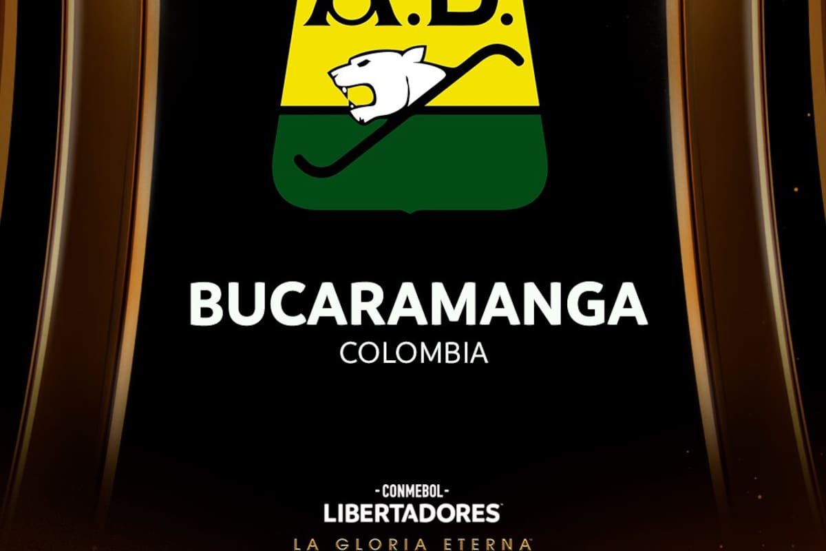 La Copa Libertadores le dio la bienvenida al Atlético Bucaramanga para el torneo continental que se disputará en 2025. | Foto tomada x