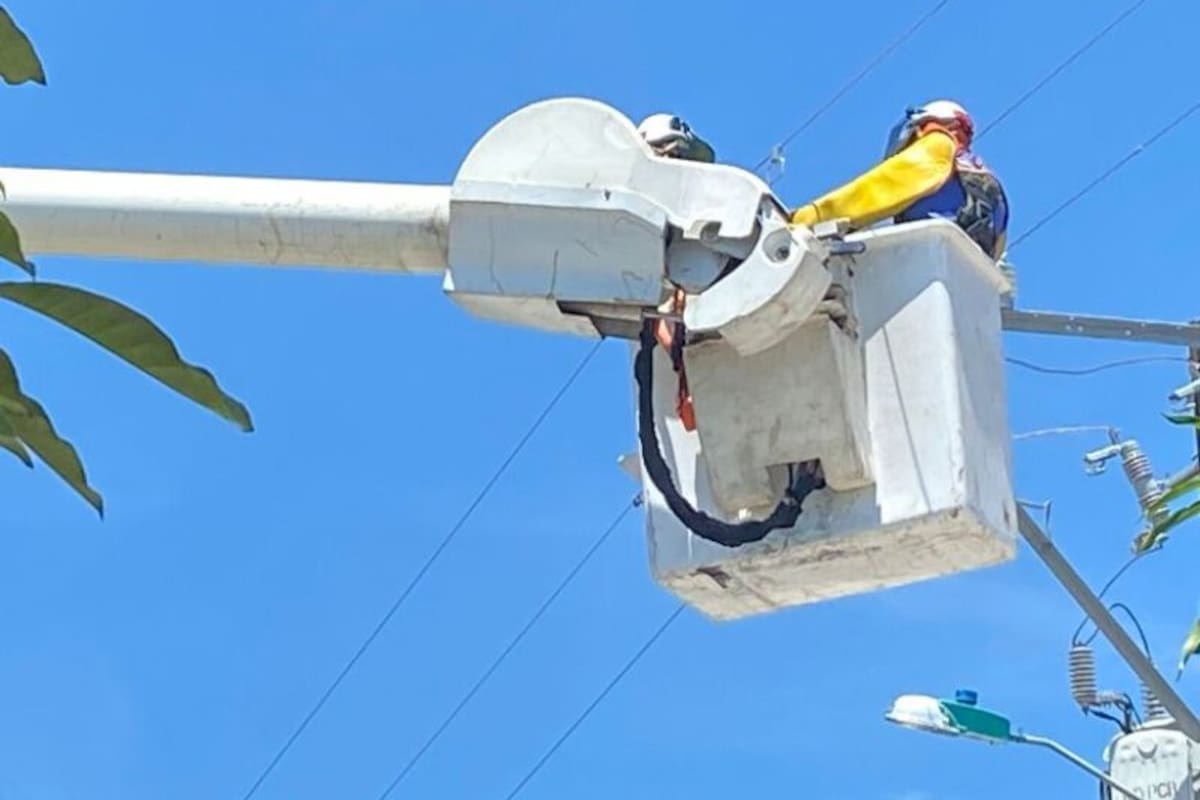 Así serán los cortes del servicio de luz.