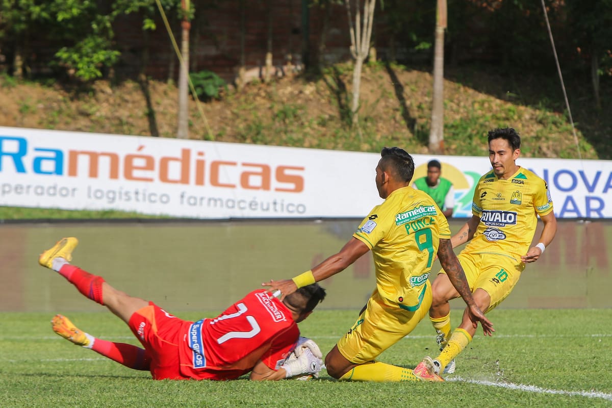 BUCARAMANGA. Por la séptima fecha de la Liga BetPlay I empataron este sábado a 1-1(Colpensa).