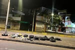 Autoridades descartan riesgos por la aparición de llantas en Bucaramanga: ¿quién las está dejando?