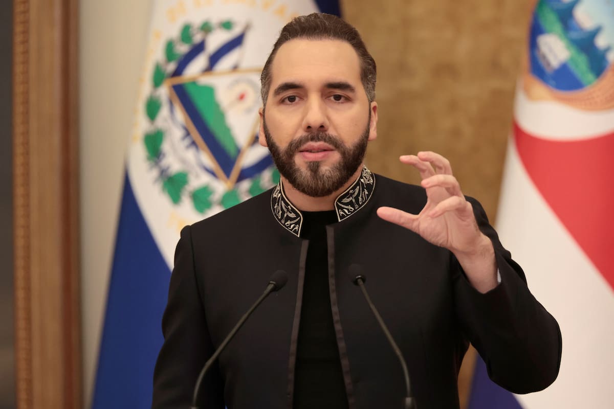 El presidente de El Salvador, Nayib Bukele. //EFE - Rodrigo Sura.