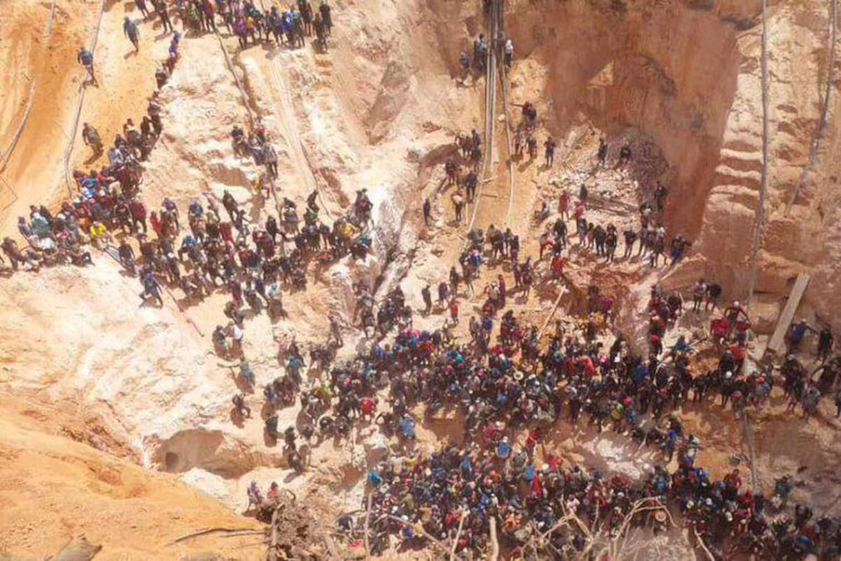 Sobrevivientes de la mina de oro en Venezuela dicen que tragedia es mayor a lo que dice el gobierno. Foto: redes sociales / VANGUARDIA